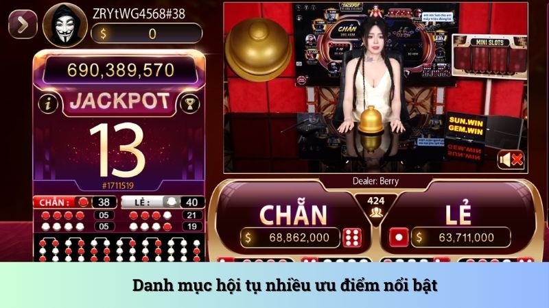Danh mục hội tụ nhiều ưu điểm nổi bật