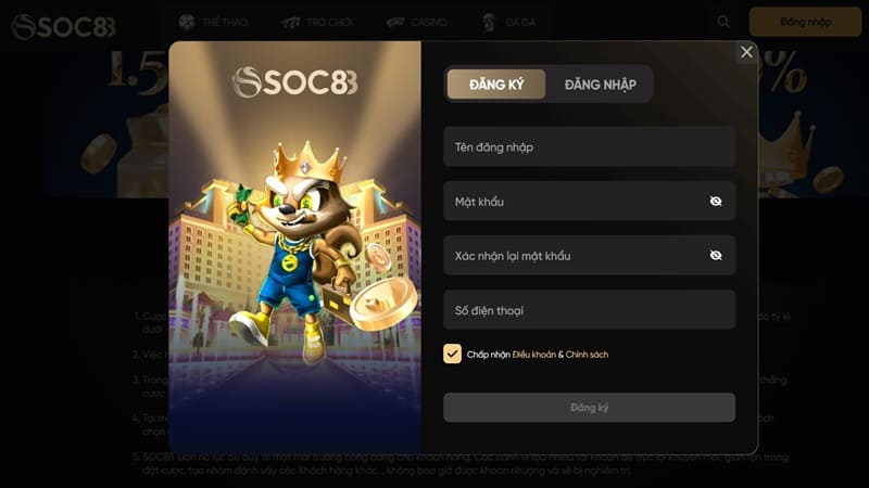 4 bước đơn giản giúp bạn trở thành tân thủ nhà cái SOC88