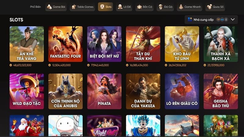 Thỏa mãn đam mê giải trí với slot game phong phú